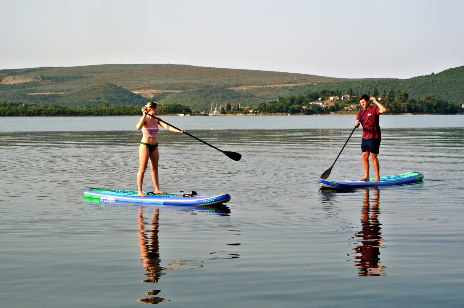 Montenegro stand up paddling 